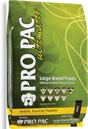 Pro Pac Ultimates Large Puppy Bolsa Verde 20 Kg