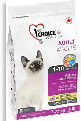 1St Choice Gato Adulto Finicky Bolsa Mor 2.72 Kg