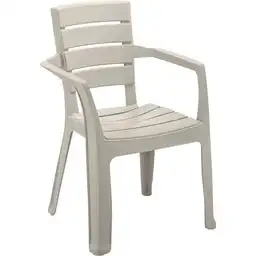 Rimax Silla Baru Con Brazo Taupe 10827-1