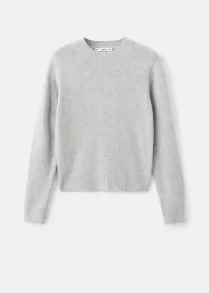 Saco Jersey Seedsun Gris Talla 18 Mujer Mango