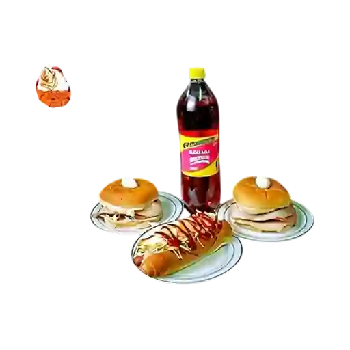 Combo2 Hamburguesas Cordero + Perro Corriente
