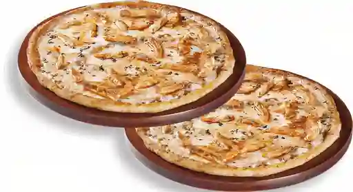 2 Pizzas Mediana 1 Ingrediente + Borde de Queso