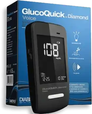 Gluco Glucoquick Diamond Guia de Voz