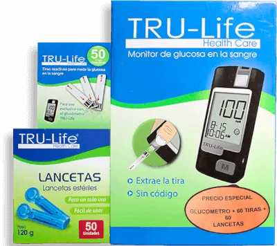 True-Life Of Gluco Trulife +60Tiras+60Lancetas