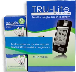 Tru-Life Kit Glucometria Health Care 