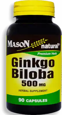 Ginkgo Biloba 500 Mg Frasco Cápsulas