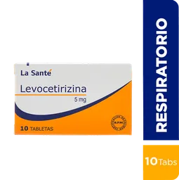 Levocetirizina La Santé (5 Mg)