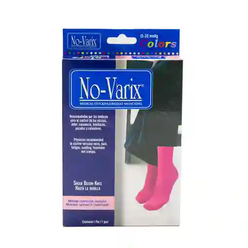 No-Varix Media Pequena Azul Talla L 1 Und