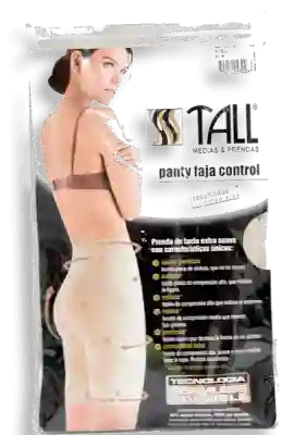 Tall Faja Control Panty A M-S Piel