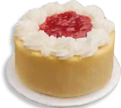 Cheesecake de fresa.		 