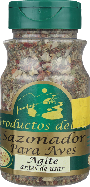 Productos Del Rio Sazonador Para Aves 65 g