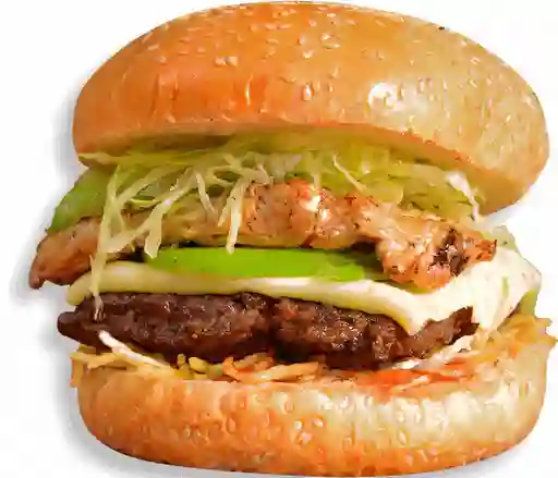 Hamburguesa Mixta Sencilla