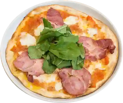 Pizzeta Bondiola y Rúgula