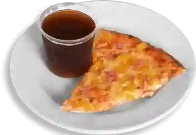 Porción Pizza + Té 9 oz 
