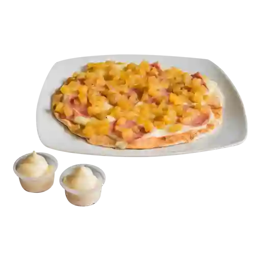 Pizza Pollo con Champiñones