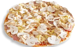 Pizza Pollo Champiñón 