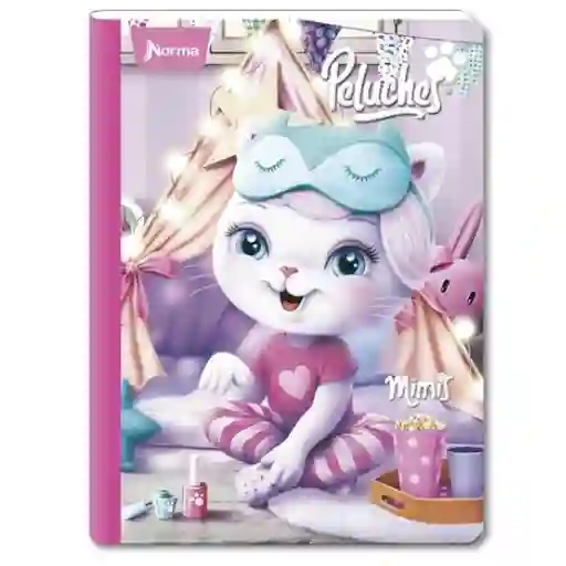 Cuaderno Peluches- Doble Linea 50 Hojas