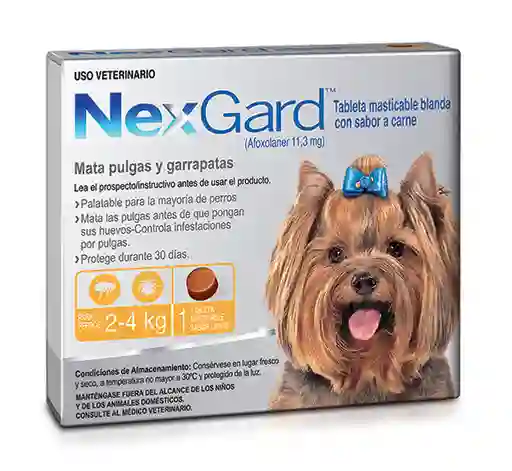 Nexgard Dog S 1 Chewab X 10 (2-4Kg)