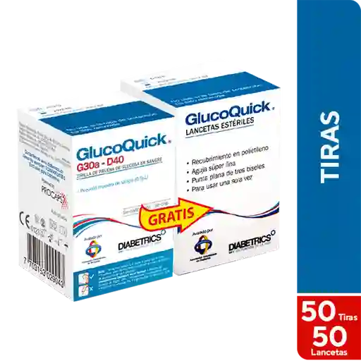 Fora-Glucoquick G30A Lancetas Estériles