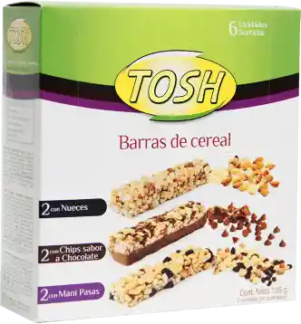 Tosh Barra de Cereal Surtidas