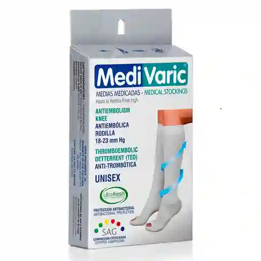 Medivaric Medias Medicadas Antiembólica Rodilla Unisex