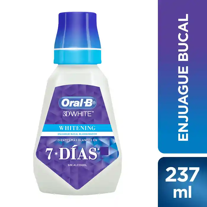 Oral-B Enjuague Bucal Blanqueador