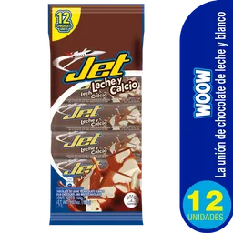 Jet Chocolatinas con Leche y Calcio