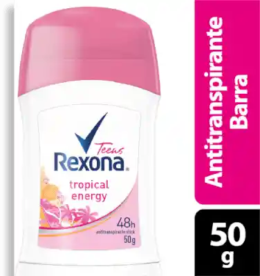 Rexona Desodorante en Barra Tropical Energy