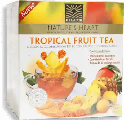 Natures Heart té Tropical Fruit