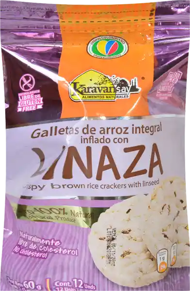 Galletas de Arroz Inflado sabor Especias Naturales