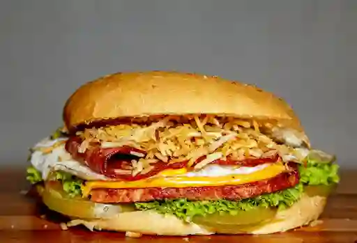 Hamburguesa de Chuleta Ahumada