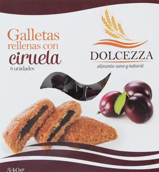 Dolcezza Galletas Con Ciruela