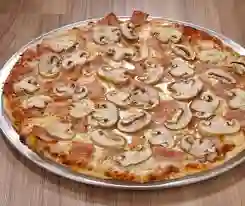 Pizza Pequeña Jamón y Champiñón