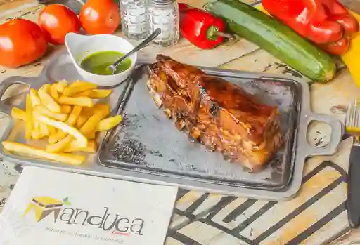 Costillas de Cerdo en Salsa Bbq