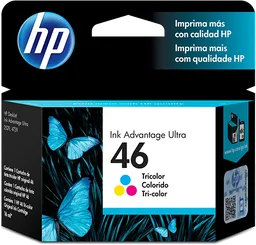 Hp Cartucho Original De Tinta Tricolor 46 Advantage