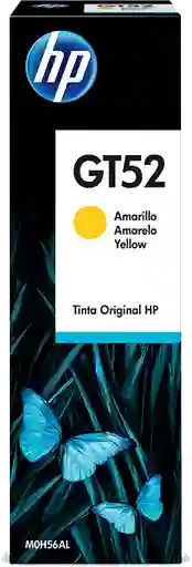 Hp Botella De Tinta Original Amarilla Gt52