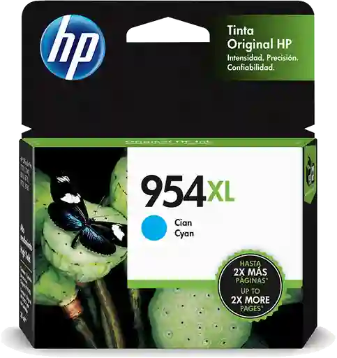 Hp Cartucho De Tinta 954Xl Cian Original L0S62Al