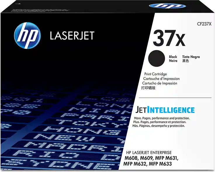 Hp Cartucho De Tóner Original Laserjet 37X