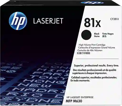Hp Cartucho De Tóner Original 81X Laserjet