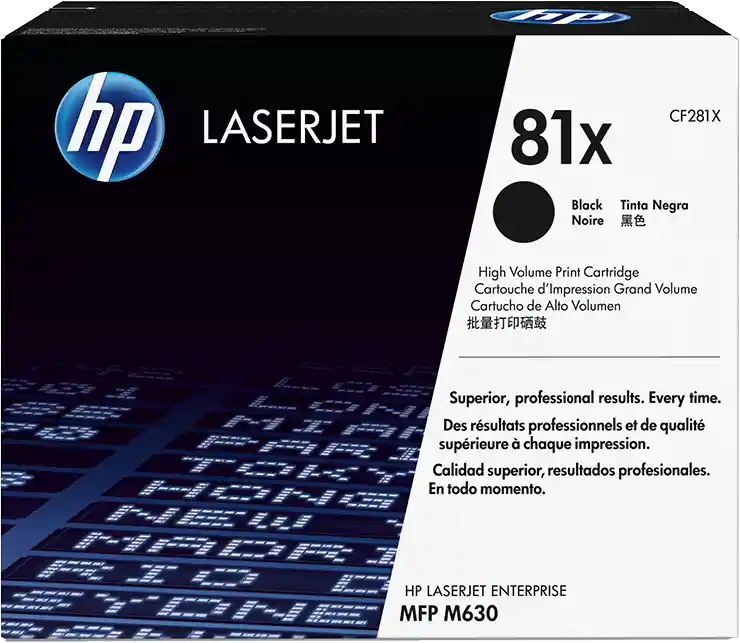 Hp Cartucho De Tóner Original 81X Laserjet