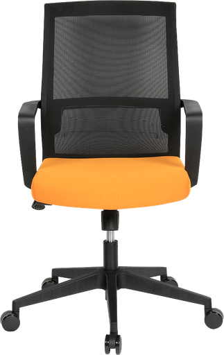Oslo Malla Espalda Silla Giratoria Amarillo Negroasiento A dCBroeWx