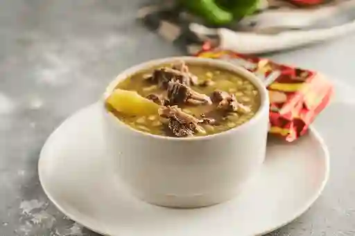 Taza Sopa Vegetales con Carne