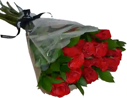 Ramo de 12 Rosas rojas