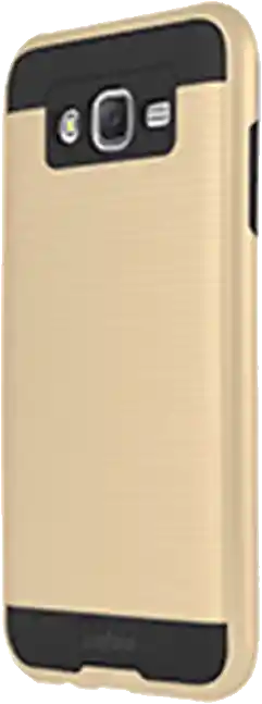 Samsung Estuche Forro J5 Wefone Dual Dorado Negro