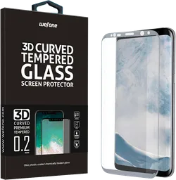 Samsung Vidrio Templado Completo Wefone S8 3D Plata