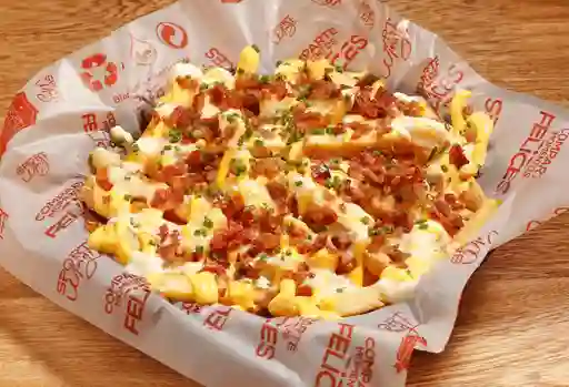Pulled Pork Cheese Bacon Fries