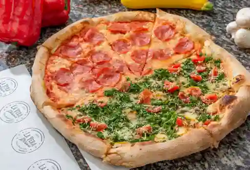 Pizza Mediana por Mitades