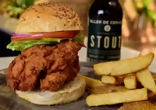 Combo Pollo Crispy + Papas + Bebida