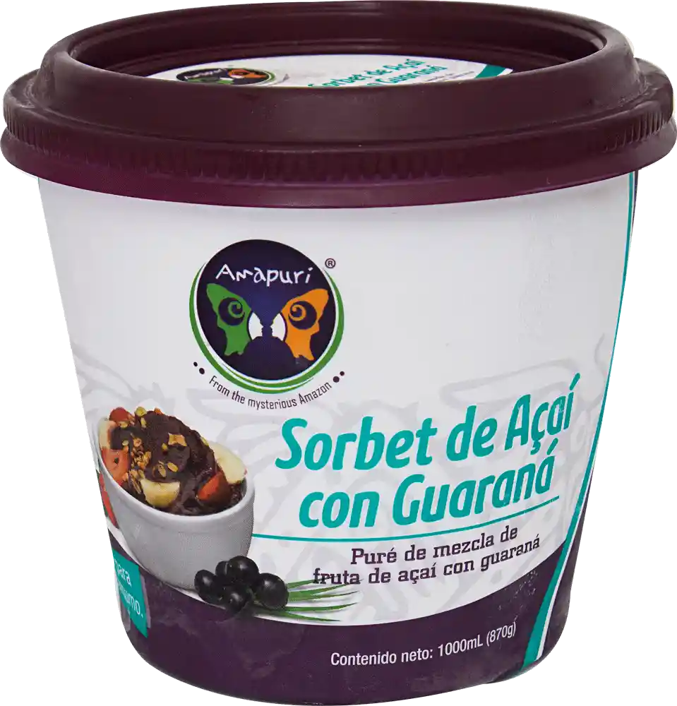 Sorbet de Acai Guaraná 1000 ml