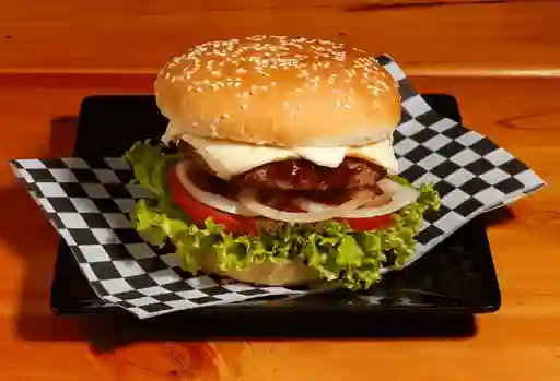 Hamburguesa a la Brasa